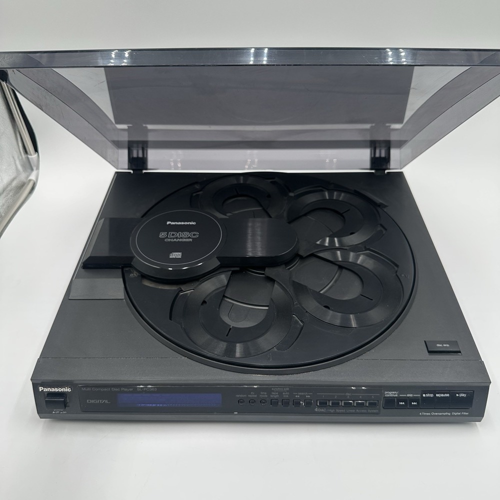 Panasonic / SL-PC363 / 5 Disc CD Changer & Player / 4DAC / Tested & Working